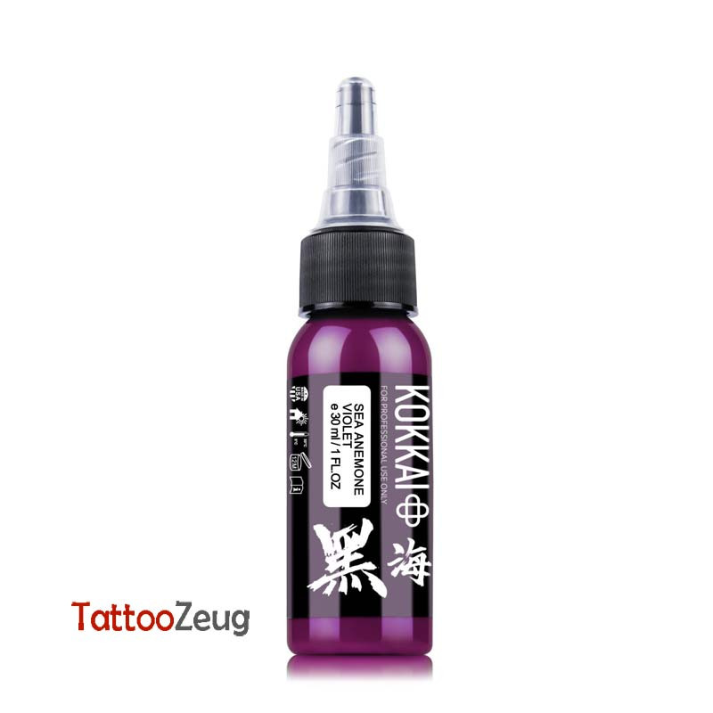 Kokkai Sumi Sea Anemone Violet