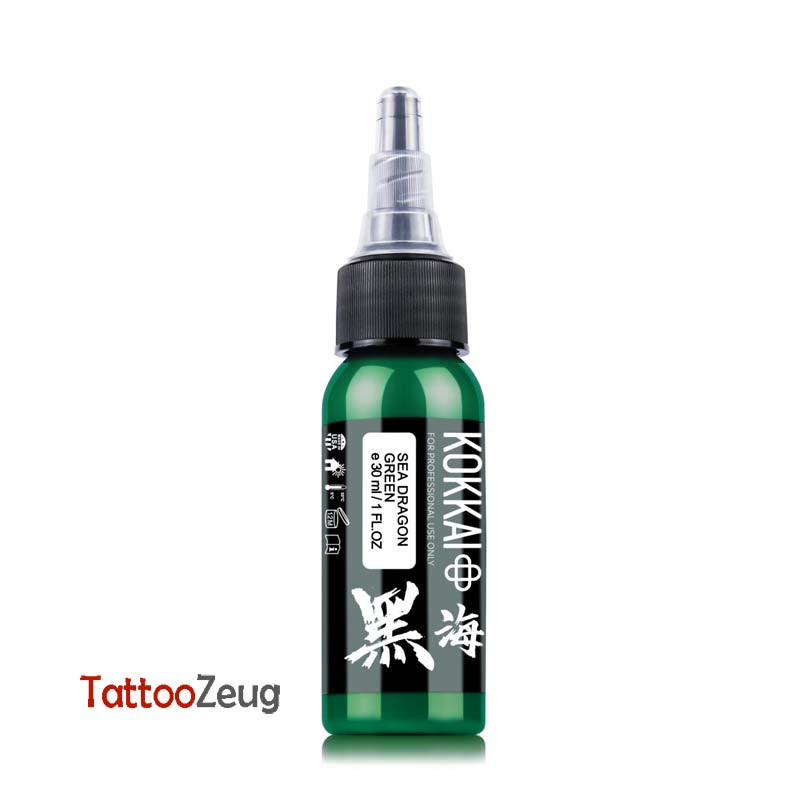 Kokkai Sumi Sea Dragon Green