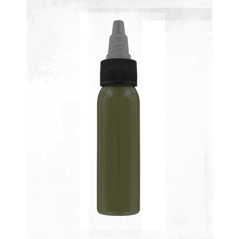Military Green, 30ml - Star Ink pro tattoo colour Military Green, 30ml - Star Ink pro tattoo colour