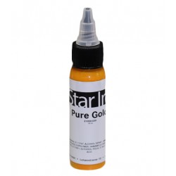 Pure Gold, 30ml - Star Ink pro tattoo colour