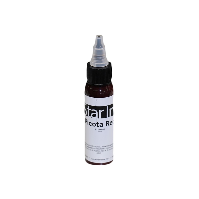 Picota Red, 30ml - Star Ink pro tattoo colour