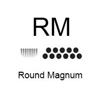 Curved Magnum (RM) klassische Tattoo Nadeln