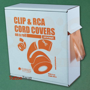 Clip & RCA Cord Covers, Folie in Rolle - 285m