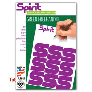 Spirit Green Freehand, 5 Stück