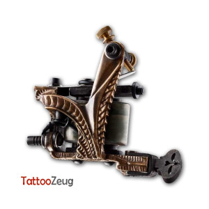 Tattoomaschine Hot Needles Bio Mec 3 Messing