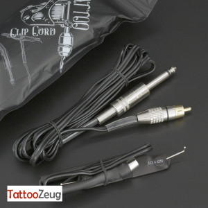 RCA Kabel mit Clip Cord Adapter