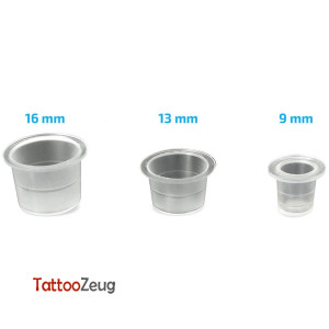 Farbkappen transparent 500 Stück