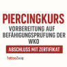 Piercing-Ausbildung