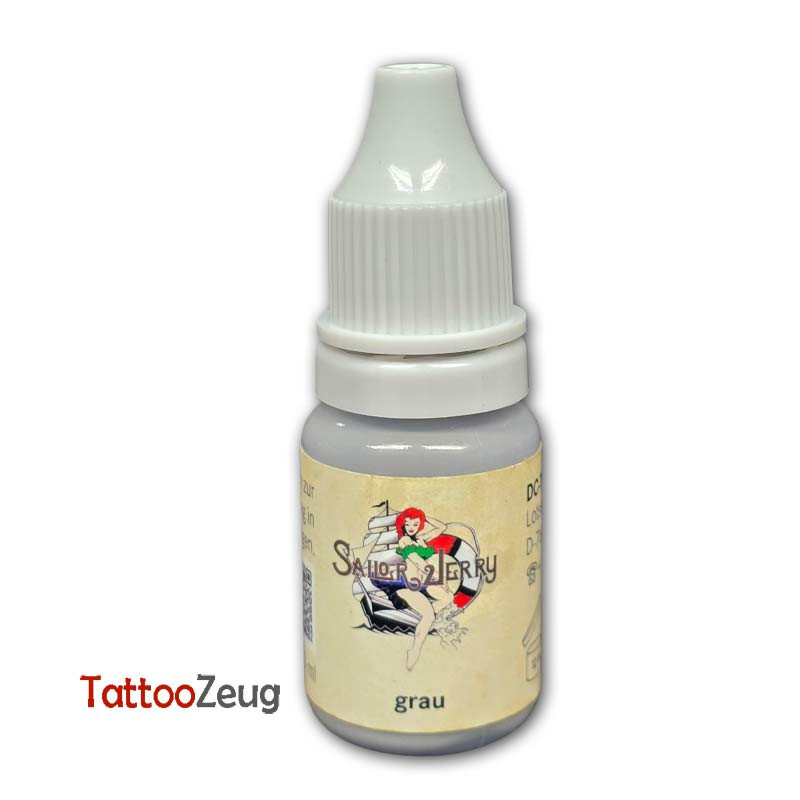 Grey - Sailor Jerry 10ml, traditional tattoo ink