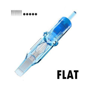 FL 20 Stück, Flat Magnum Long Taper - EMALLA ELIOT Cartridge Nadeln (Outlet, baldiges Ablaufdatum)