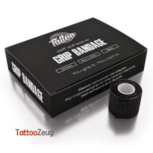 Believa Tattoo Grip Bandage schwarz 50 mm x 4,5 m
