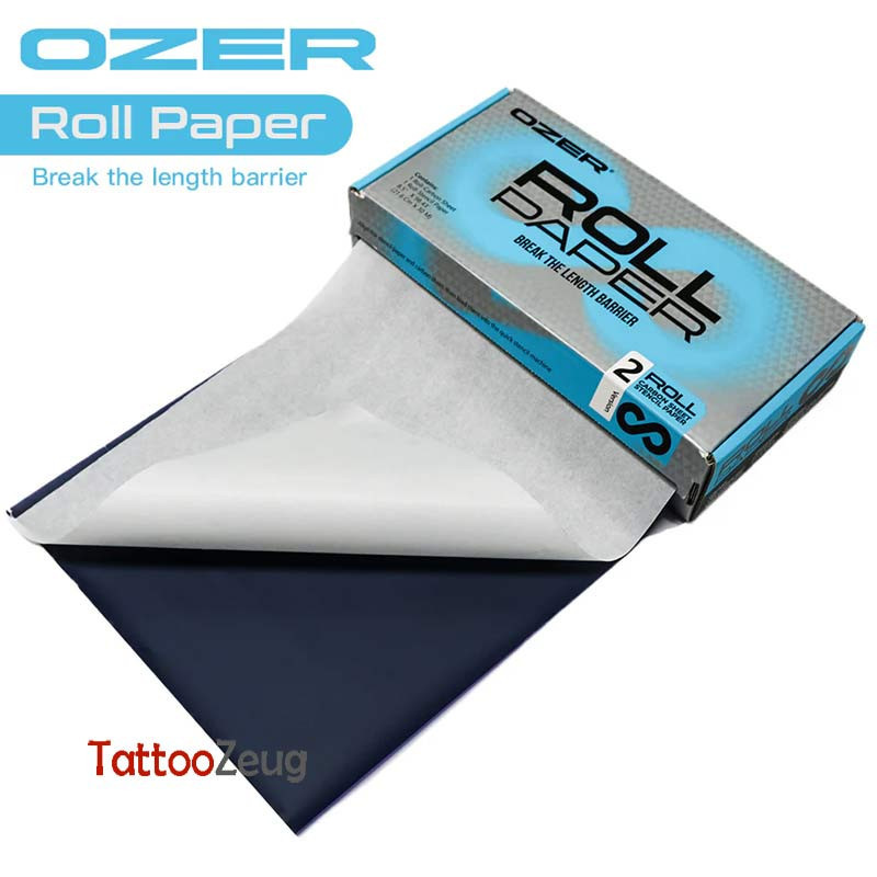 OZER Roll Paper Tattoo Transfer Paper 8.5 Inch x 98.43 Feet Roll