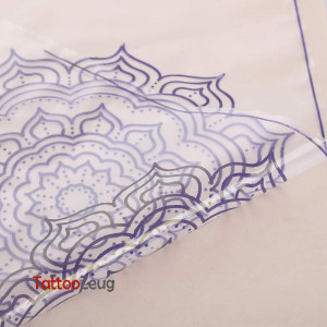 OZER Clear Stencil Film - A4 transparente Premium Transfer-Folie