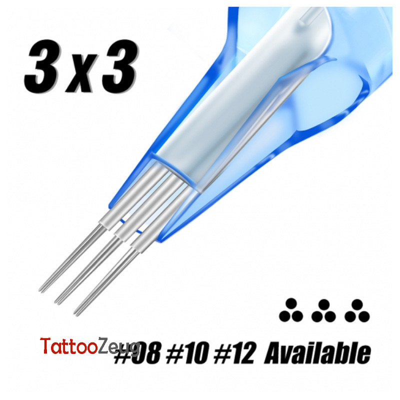 Multiple RLL 20 pcs., Dotwork Special Stipple Shader Long Taper - EMALLA ELIOT Cartridge Needles