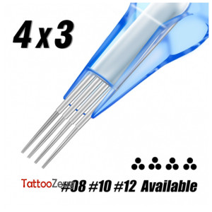 Multiple RLL 20 pcs., Dotwork Special Stipple Shader Long Taper - EMALLA ELIOT Cartridge Needles