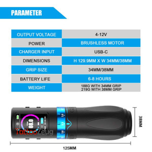 EMALLA Grand G5 Pro Wireless Tattoo Pen | TattooZeug