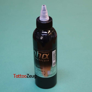 alpha SUPERFLUID 100% Sumi, 150 ml Tätowierfarbe