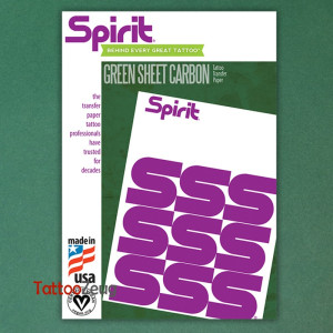 Spirit Green Sheet Carbon für Handskizzen, 200 Stück