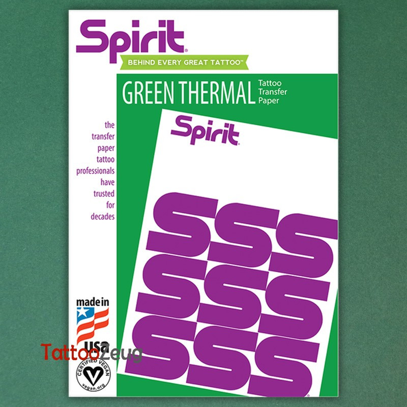 Spirit Green Thermal, 100 pieces
