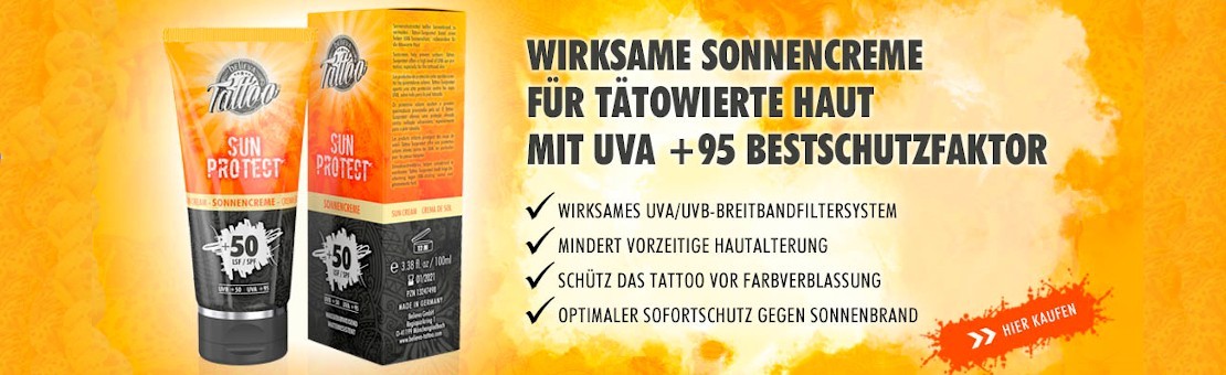 UV-protection for tattoos